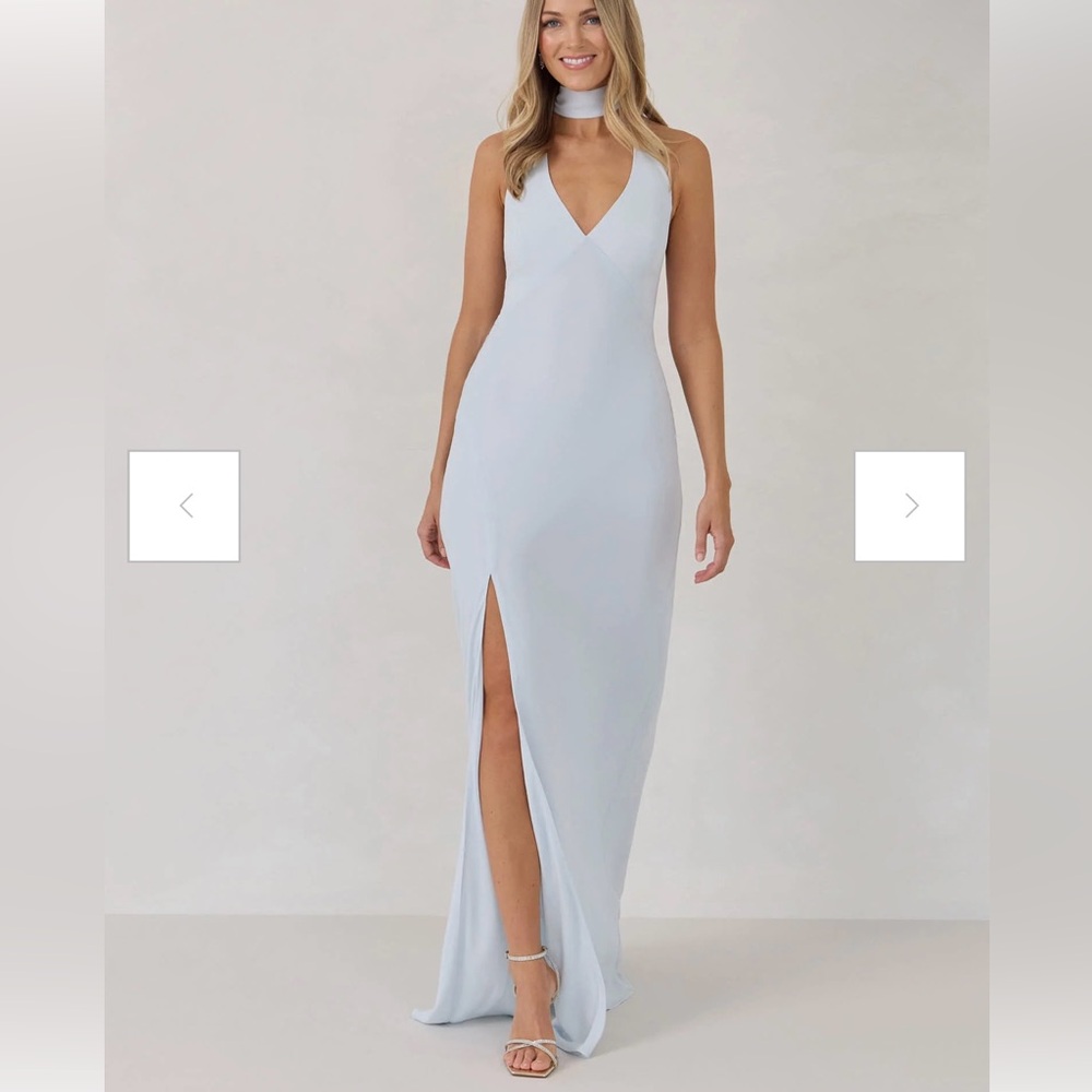 Light Blue Sleeveless Dress